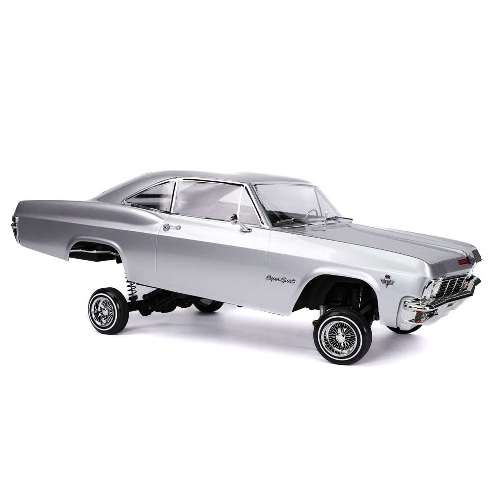 Redcat Racing RER33483 1:10 Silver SixtyFive Chevy Impala Hopping Lowrider RTR
