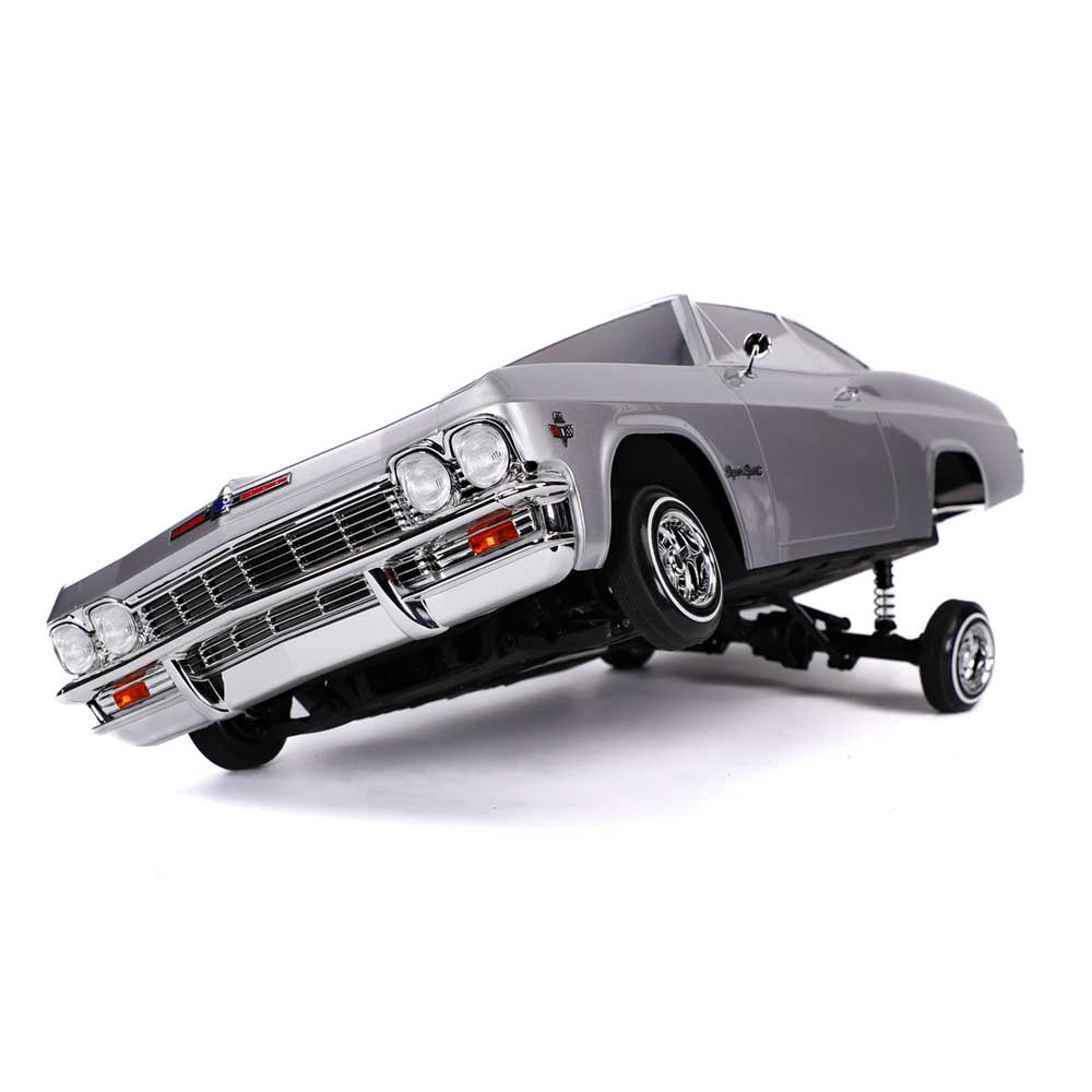 Redcat Racing RER33483 1:10 Silver SixtyFive Chevy Impala Hopping Lowrider RTR