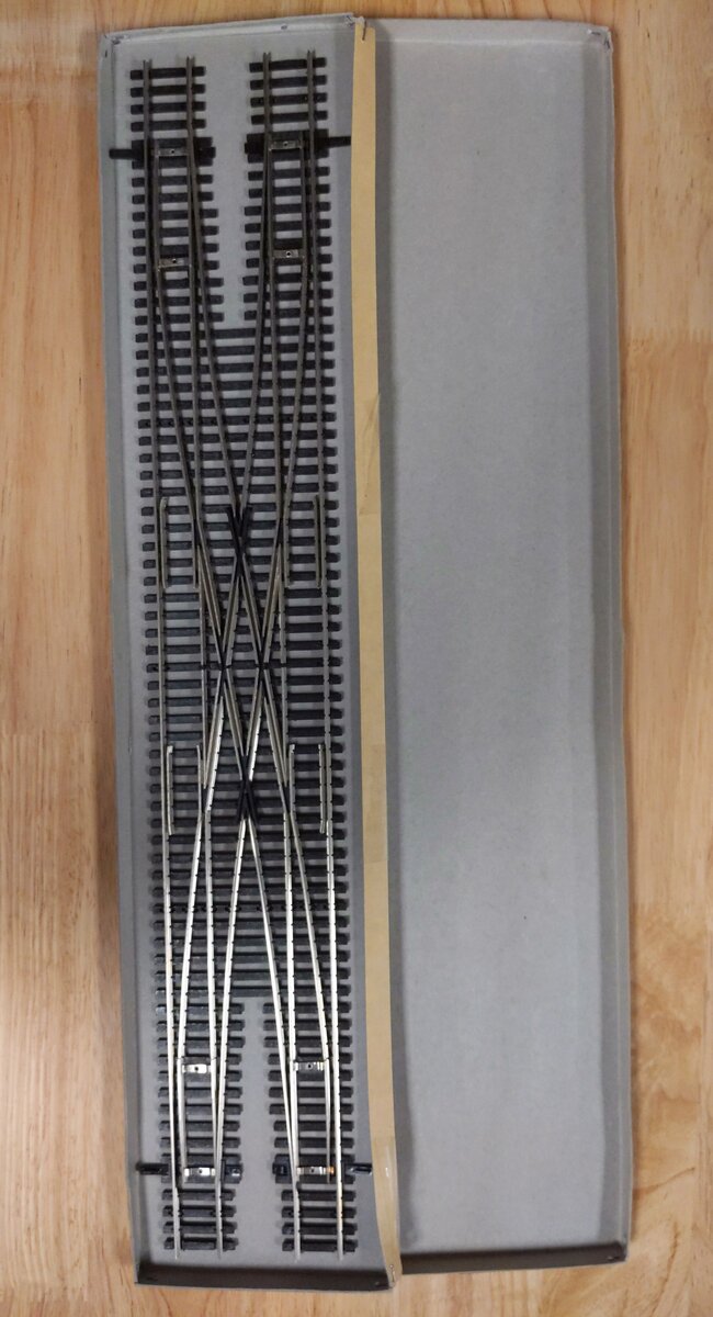 Shinohara HO Double Track Crossover Switch N100 #6DC