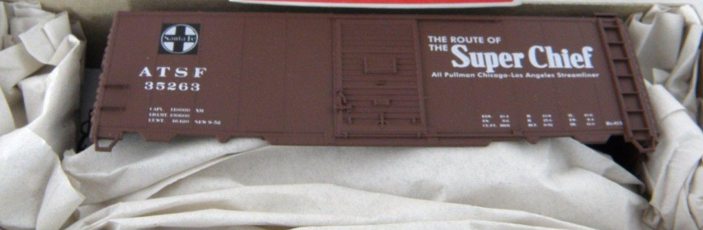Accurail 3501.1 HO Santa Fe AAR 40' Steel Boxcar #35263 Kit