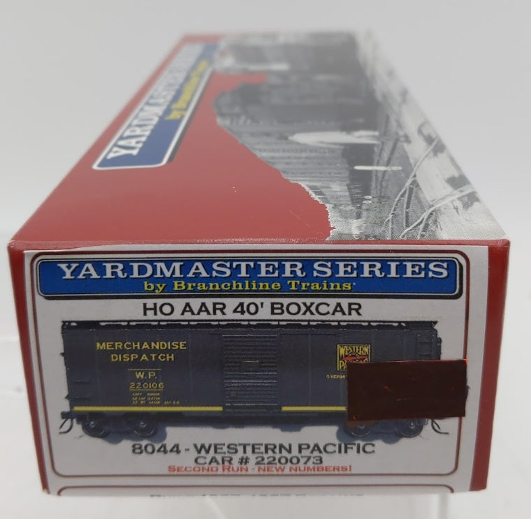 Branchline Trains 8044 HO Western Pacific 40' AAR 40' Boxcar # 220073 Kit