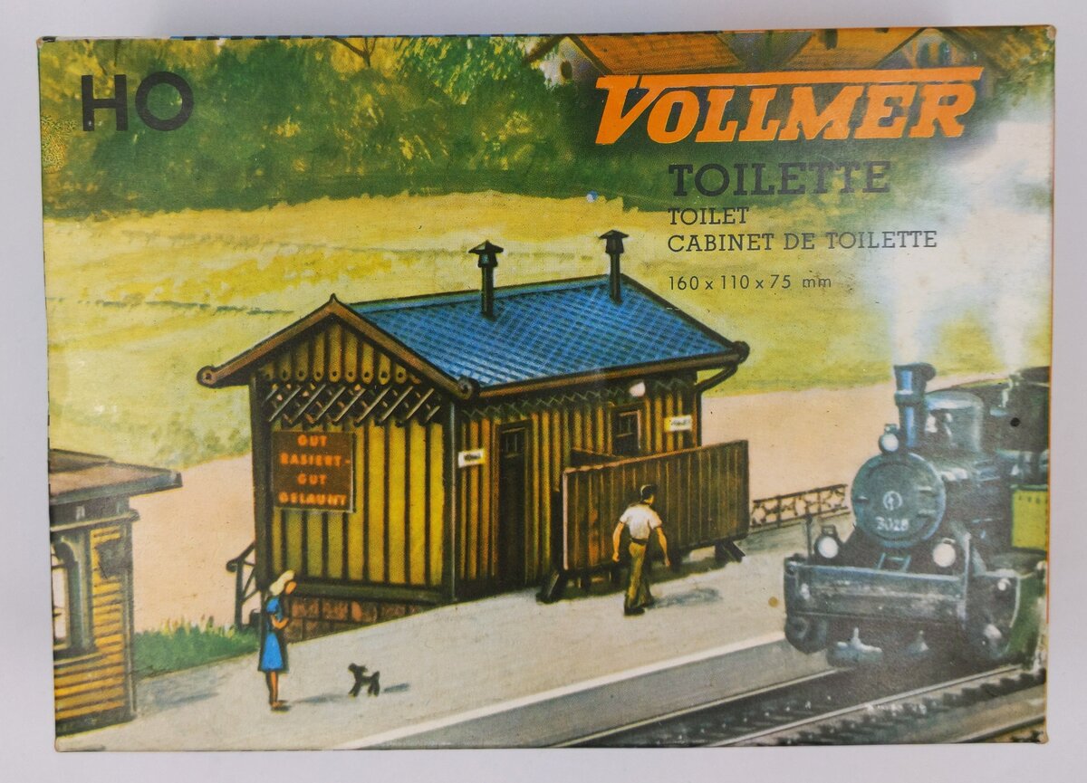 Vollmer 3605 HO Station Toilette