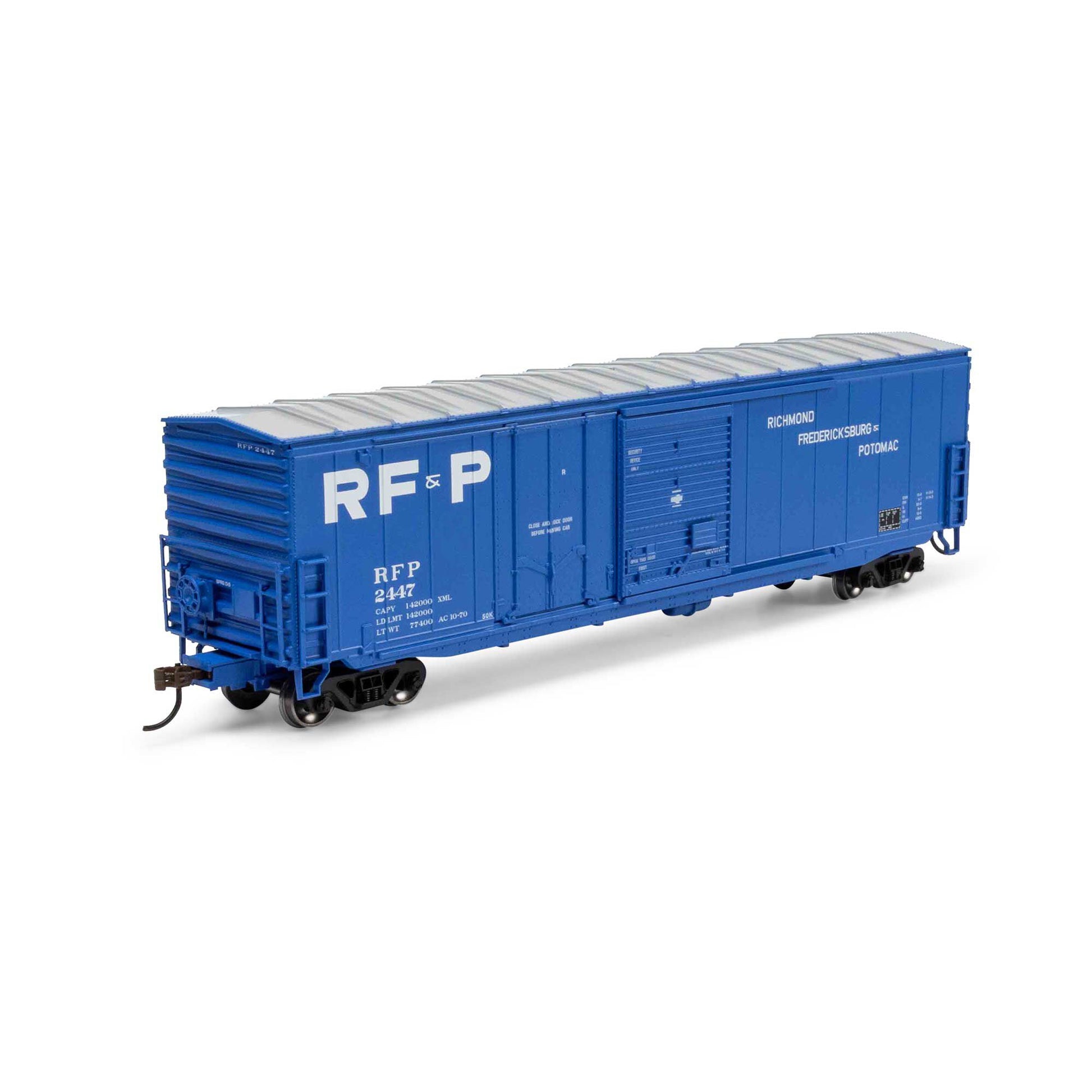 Athearn ATH-1338 HO RF&P 50' ACF Combo Door Boxcar #2447