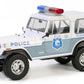 Greenlight Collectibles 19140 1:18 CPD 1982 Jeep CJ-7 Diecast Model