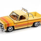 Auto World AWSP191-CASE 1:64 Custom Cream 1981 Chevy Silverado Fleetside Pickup