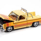 Auto World AWSP191-CASE 1:64 Custom Cream 1981 Chevy Silverado Fleetside Pickup