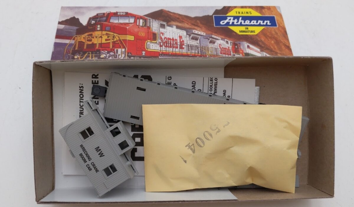 Athearn 1281 Work Caboose M Of W Gary Plastic Kit