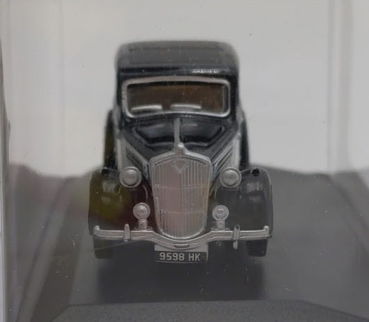 Oxford Diecast 76WO005 1:76 Scale Black/Ivory Wolseley 18/85 Diecast Model