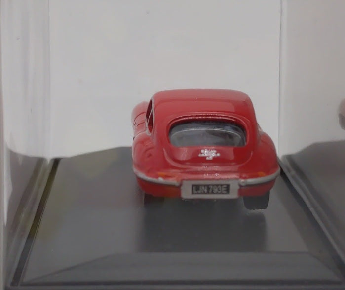 Oxford Diecast 76ETYP002 1:76 Scale Carmen Red Jaguar E-Type Series I Diecast