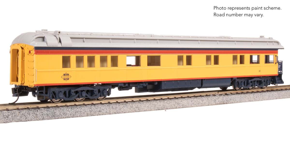 Broadway Limited 9722 HO Chessie Steam Special CSS Business Car #18