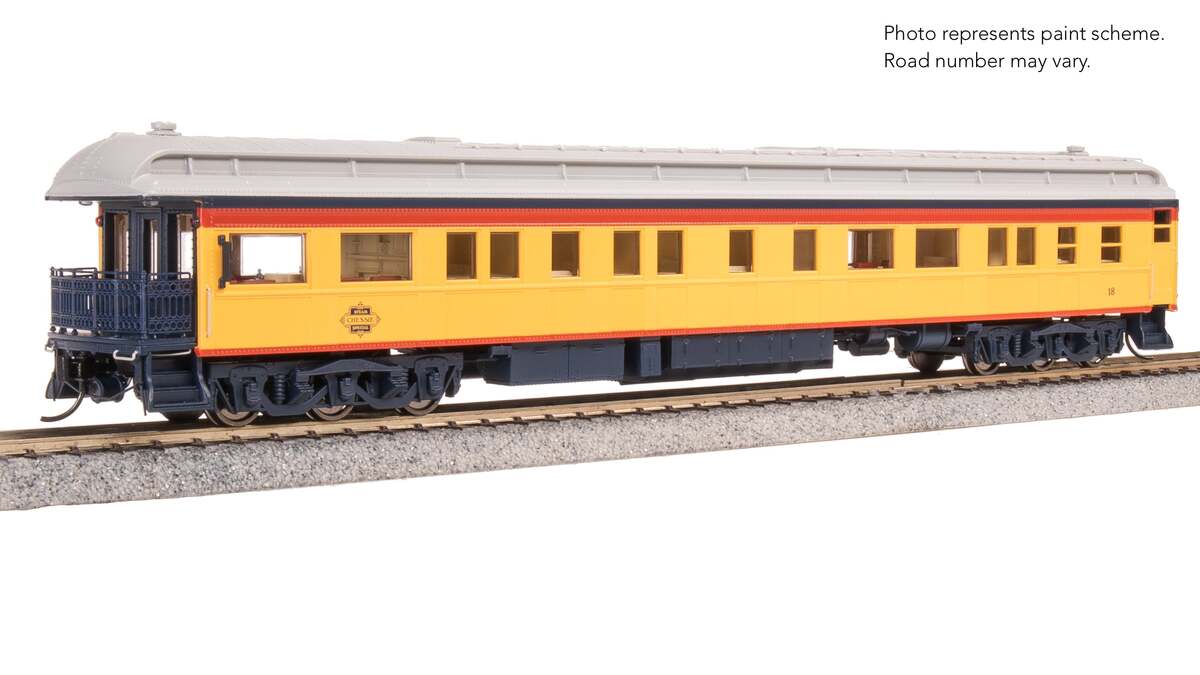 Broadway Limited 9722 HO Chessie Steam Special CSS Business Car #18