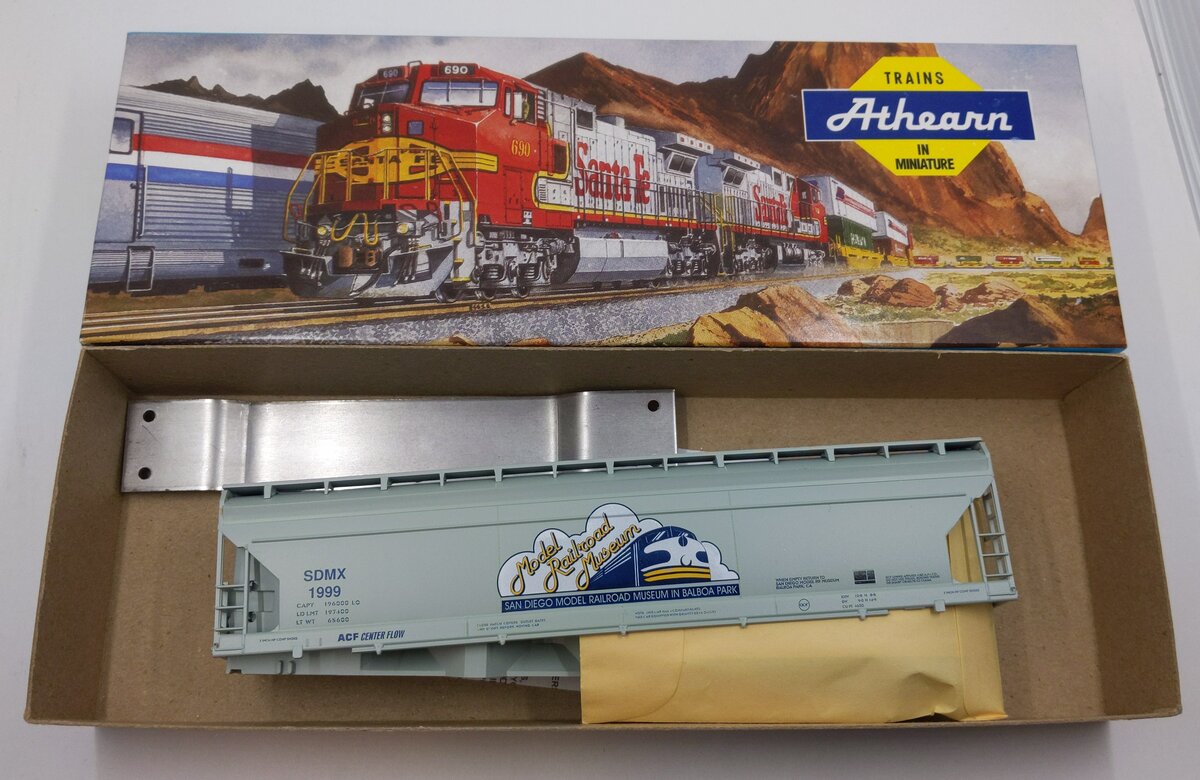 Athearn HO San Diego Model Railroad Museum Grain Car