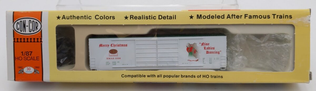 Con-Cor 0001-02006H HO Nine Ladies Dancing XMAS 2006 Christmas Car Kit