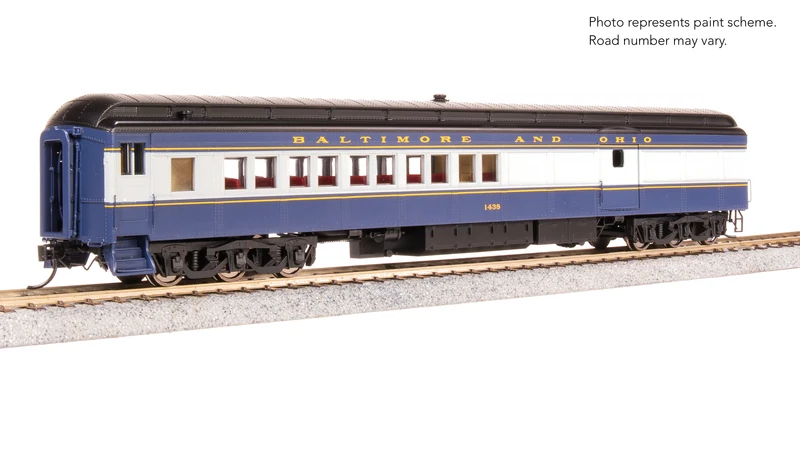 Broadway Limited 9741 HO Baltimore & Ohio Blue & Gray Baggage-Combine Car #1438