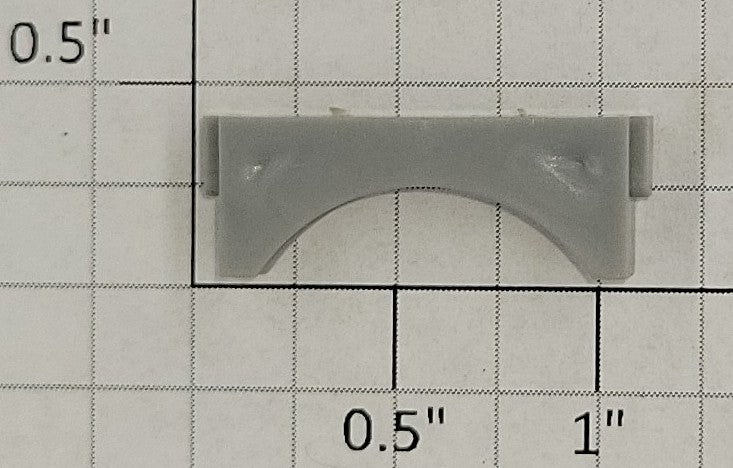 S-Helper 1493-02-01 Unpainted Speaker Housing Bottom Plug Cover