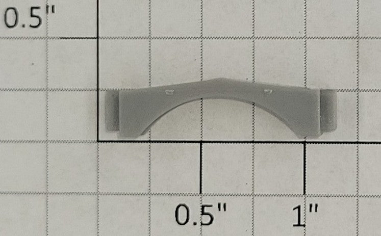 S-Helper 1493-02-07 Unpainted Speaker Housing Top Plug Cover