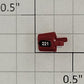 S-Helper 653-07-01 Switcher Red Double Headlight Housing #221
