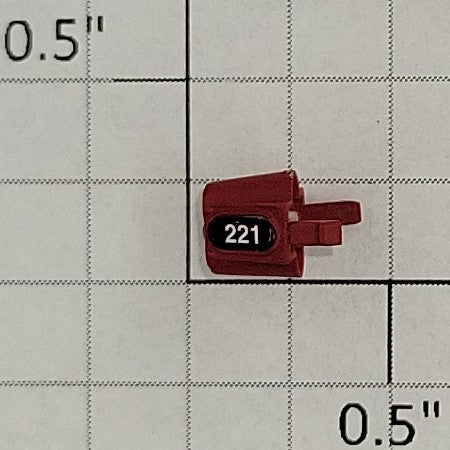 S-Helper 653-07-01 Switcher Red Double Headlight Housing #221