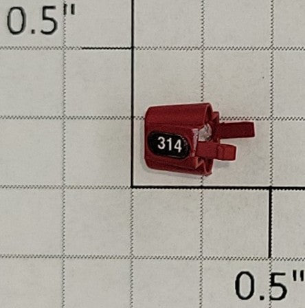 S-Helper 653-07-01 Switcher Red Double Headlight Housing #314