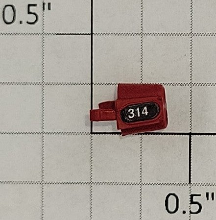 S-Helper 653-07-01 Switcher Red Double Headlight Housing #314