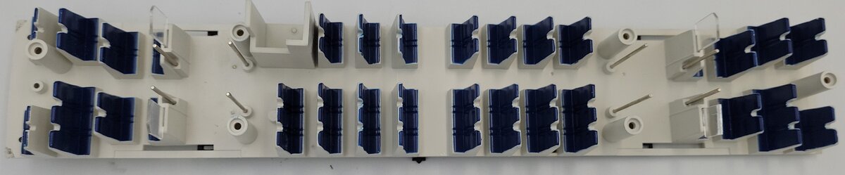 Lionel 81474-9 Blue Powered Interurban Interior Insert with Manual Door Linkage