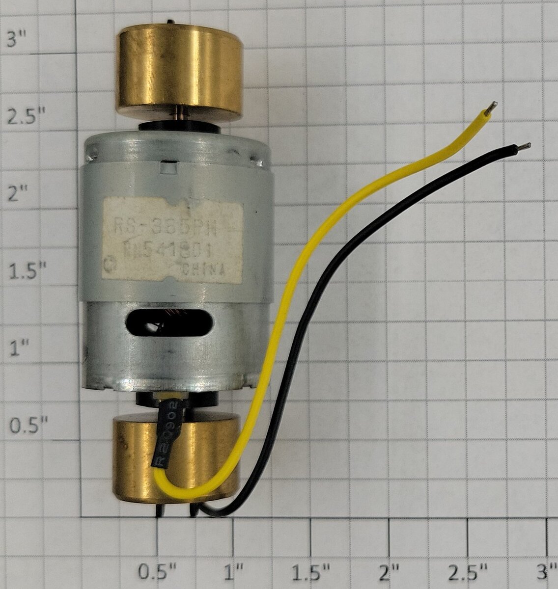 S-Helper 293-X001R2 Dual Output F-Unit DC Motor with Damaged Yoke