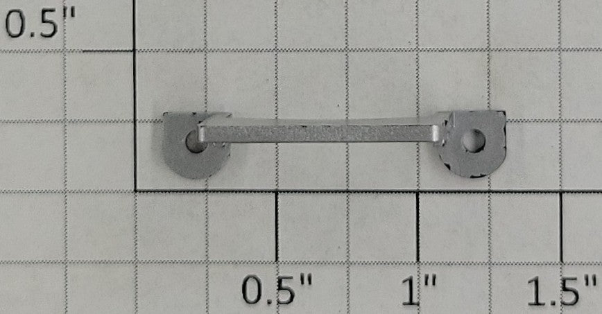 S-Helper 661-13-01-S Silver Plastic Front Motor Mount