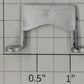 S-Helper 661-13-01-S Silver Plastic Front Motor Mount