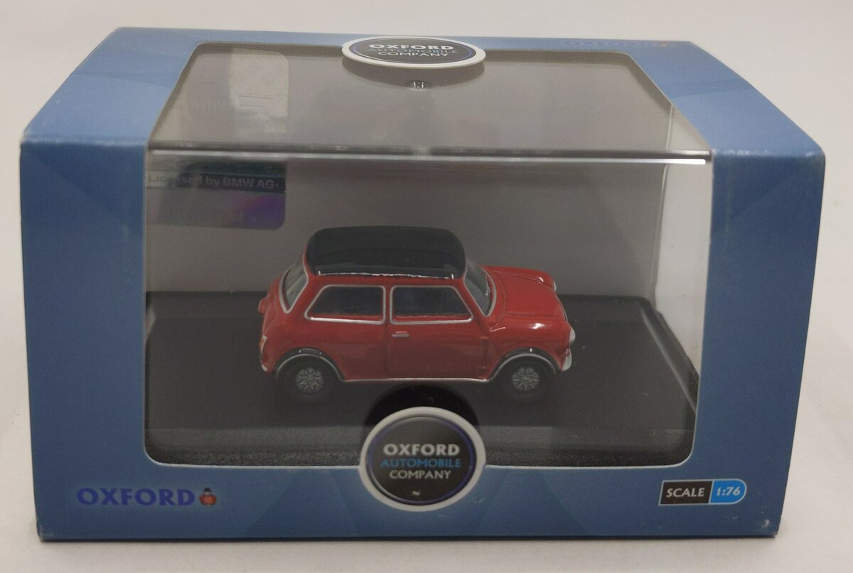 Oxford Diecast 76MCS003 1/76 Scale Mini Cooper S Mk II -  1968