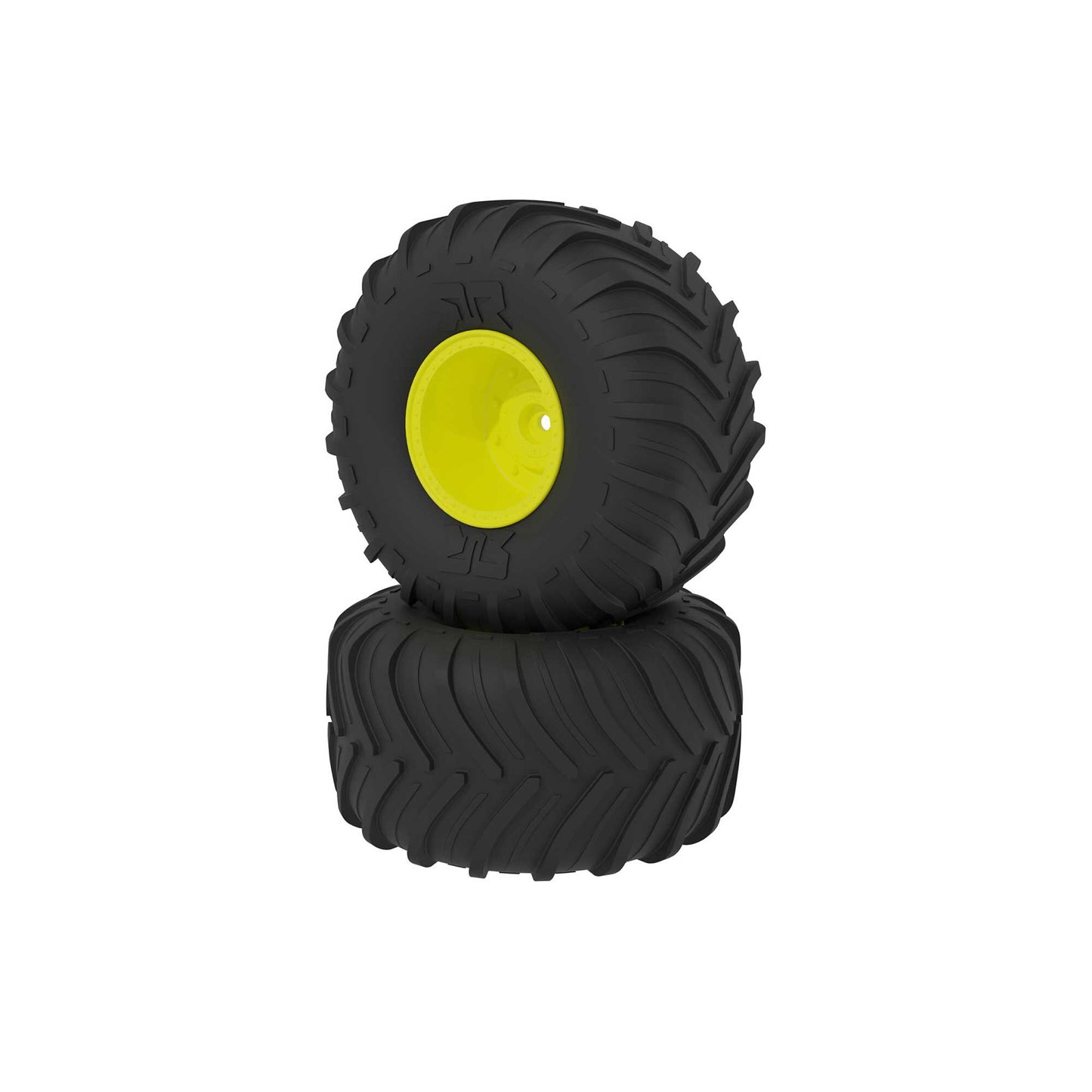 ARRMA ARA-2536 dBoots Chevron MT Tire Set, Glued, Yellow (Pack of 2)