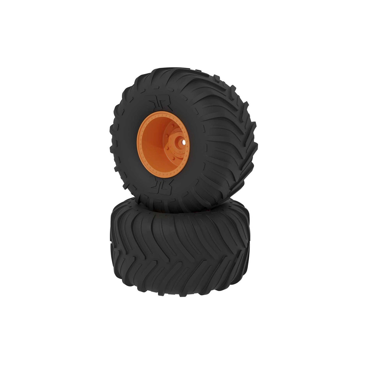 ARRMA ARA-2532 dBoots Chevron MT Tire Set, Glued, Orange (Pack of 2)