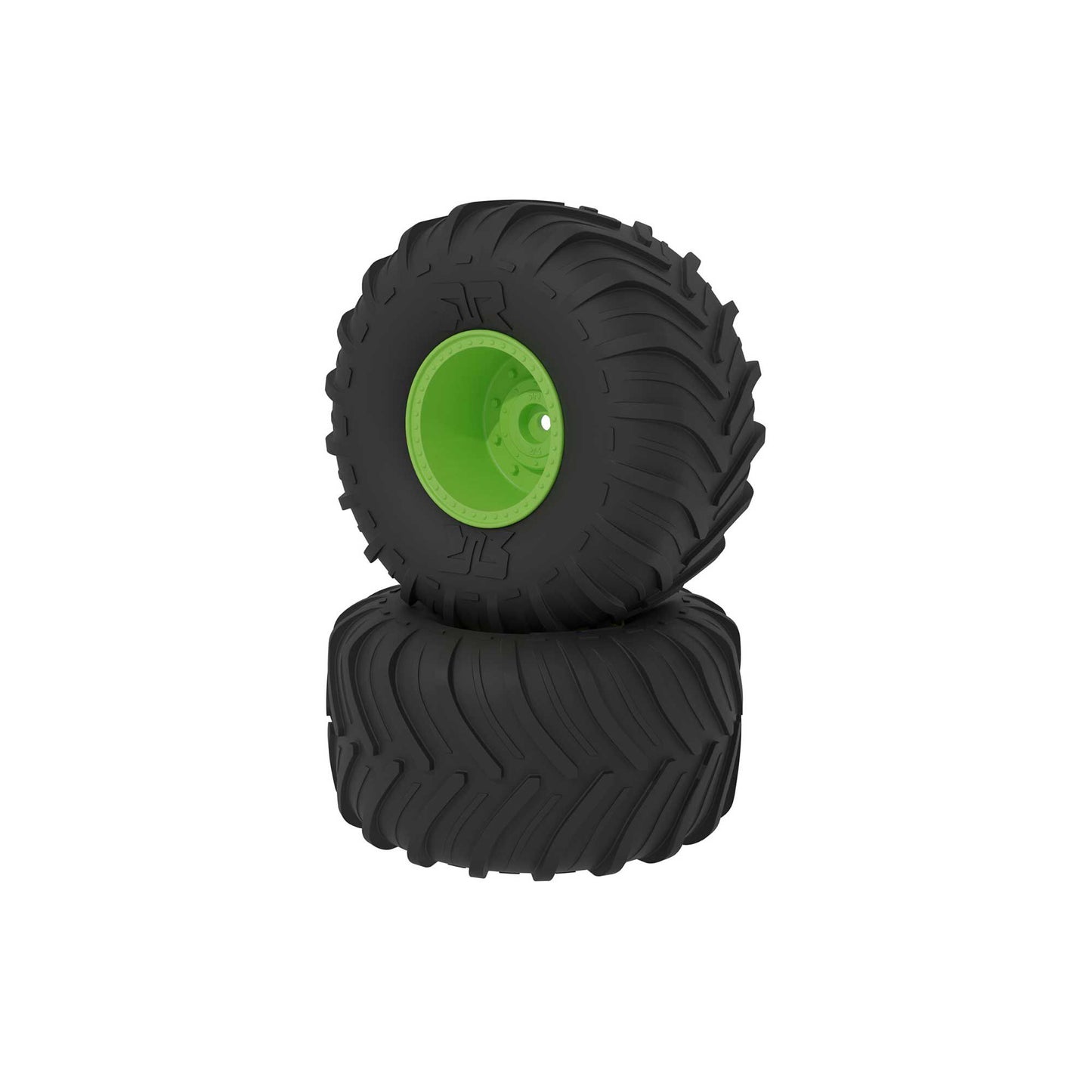 ARRMA ARA-2531 dBoots Chevron MT Tire Set, Glued, Green (Pack of 2)