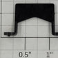 S-Helper 661-13-01-BK Black Plastic Front Motor Mount
