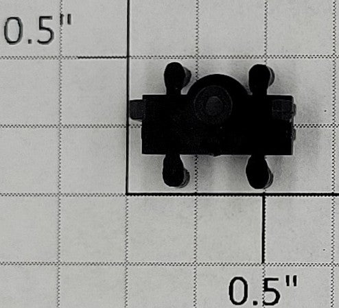 S-Helper 661-13-02-BK Black Plastic Front Wiper Insulator