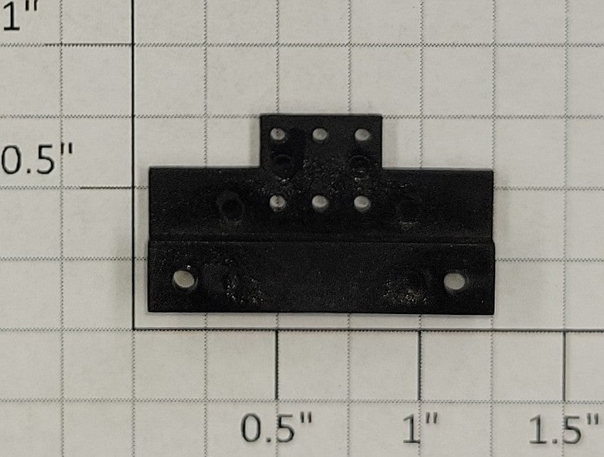S-Helper 661-13-03-BK Black Plastic Kadee A Rear and B Unit Coupler Mount