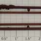 S-Helper 652-04-04-T Tuscan Bottom Door Guide Sprue (Set of 2)