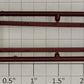 S-Helper 652-04-04-RO Red Oxide Bottom Door Guide Sprue (Set of 2)