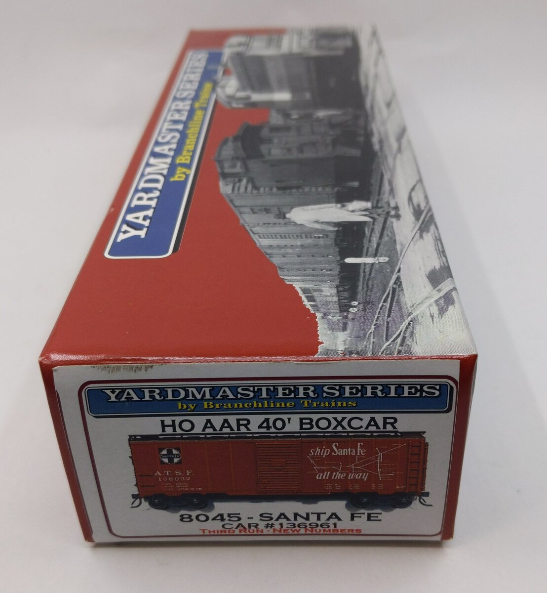 Branchline Trains 8045 HO Kit 40' AAR Santa Fe Car # 136961