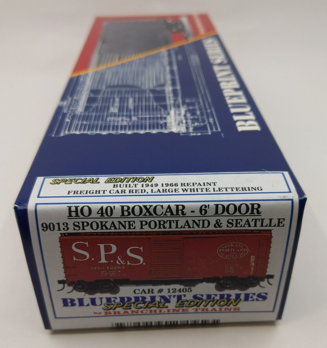 Branchline Trains 9013 40' Boxcar Spokane and Seattle #12405