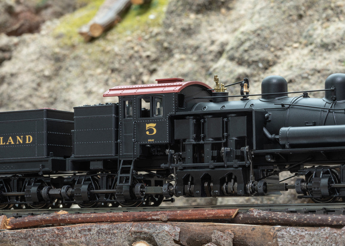 Marklin 38700 HO Western Maryland US Shay Design Gear Drive Steam Locomotive #5
