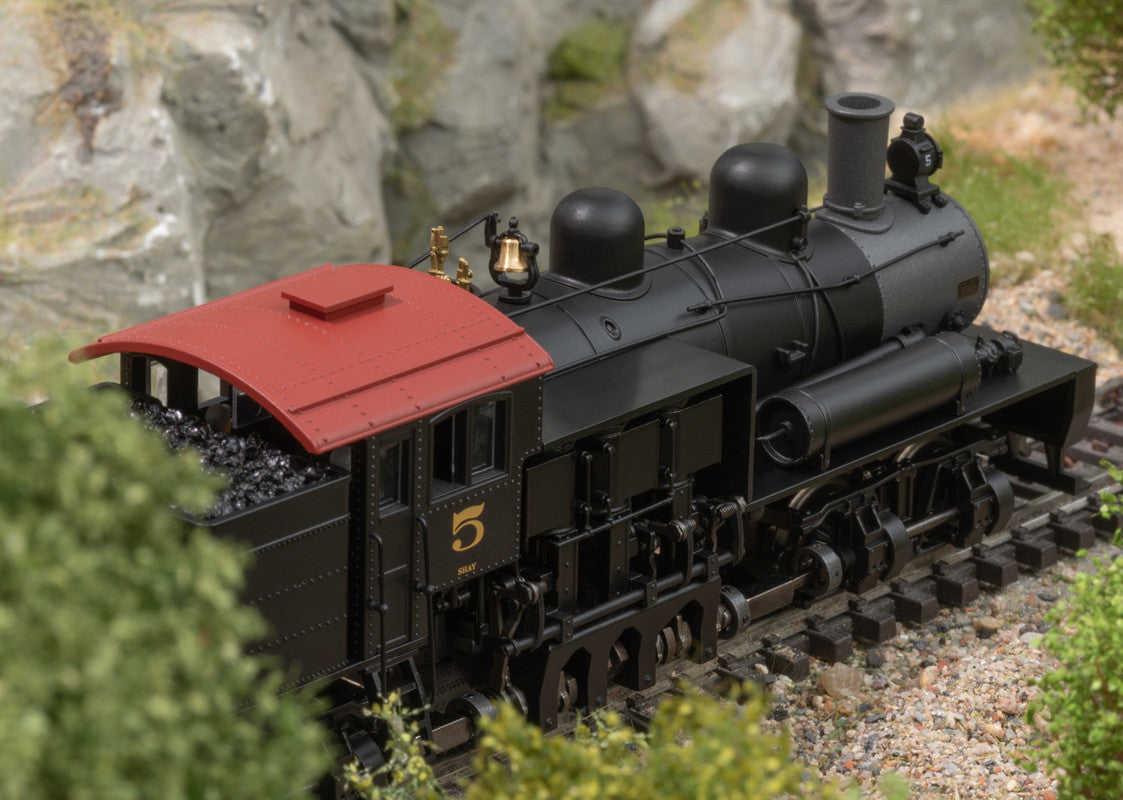 Marklin 38700 HO Western Maryland US Shay Design Gear Drive Steam Locomotive #5