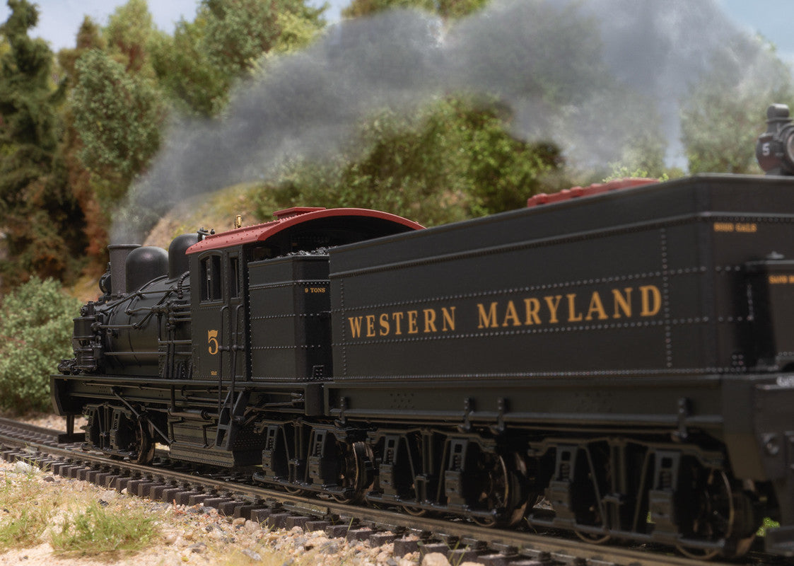 Marklin 38700 HO Western Maryland US Shay Design Gear Drive Steam Locomotive #5