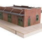 Walthers 933-4104 HO Vintage Brick Warehouse Kit