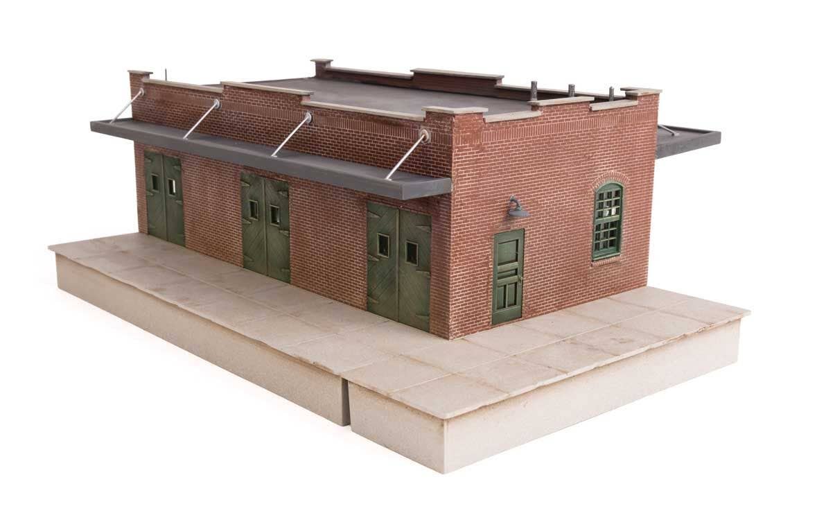 Walthers 933-4104 HO Vintage Brick Warehouse Kit