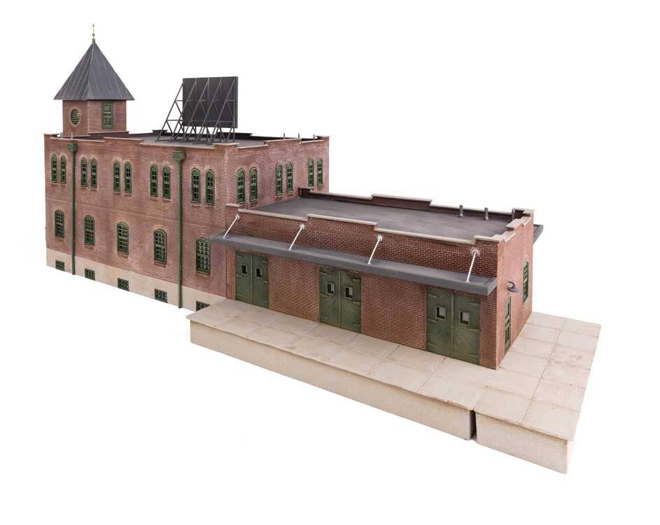 Walthers 933-4104 HO Vintage Brick Warehouse Kit
