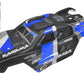 Corally 00180-981-2 Kagama XP 6S Blue Painted Polycarbonate Body