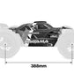 Corally 00180-981-3 Kagama XP 6S Green Painted Polycarbonate Body