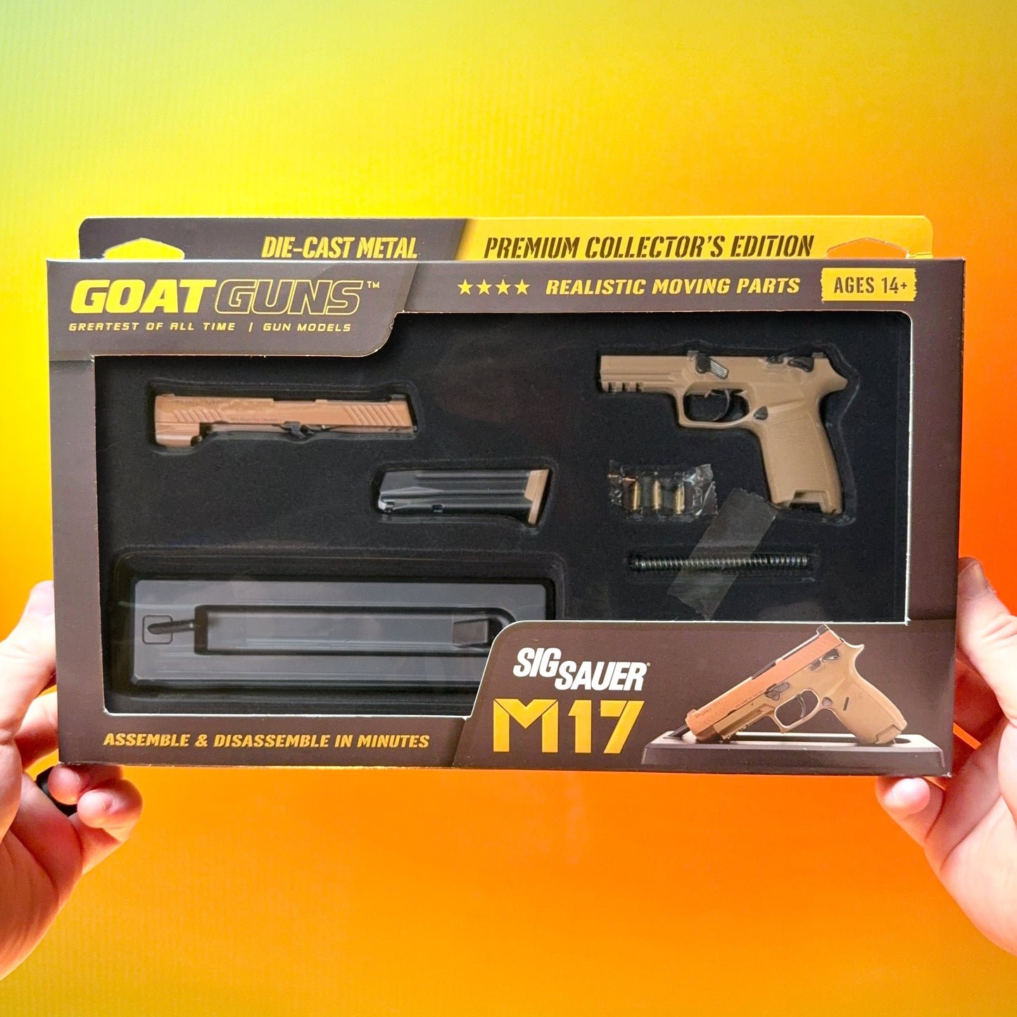 GoatGuns M17-TAN SIG SAUER M17 Diecast Model