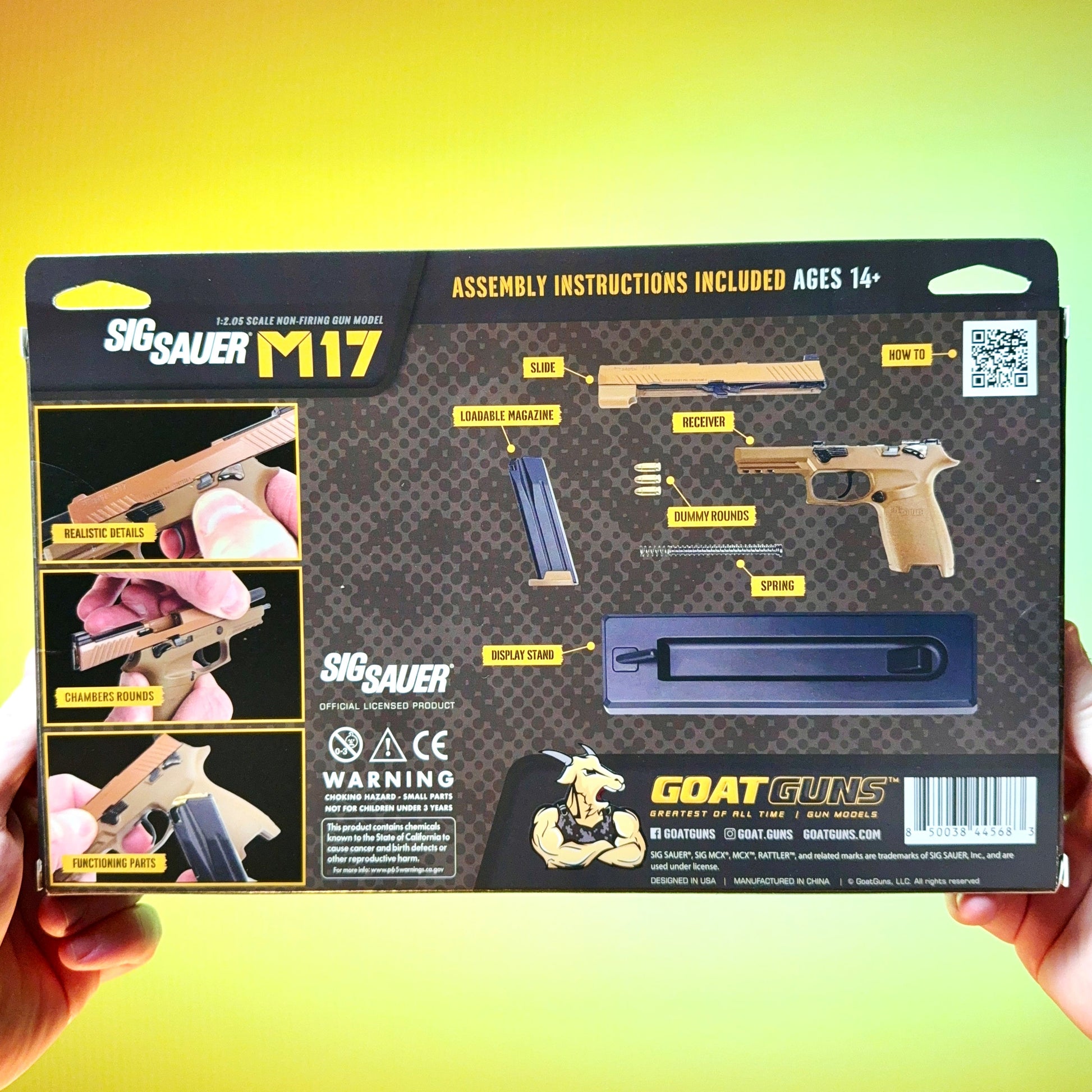 GoatGuns M17-TAN SIG SAUER M17 Diecast Model