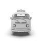 AK Interactive AK35033 1:35 T2 Model 1967 Airport Bus Model Kit